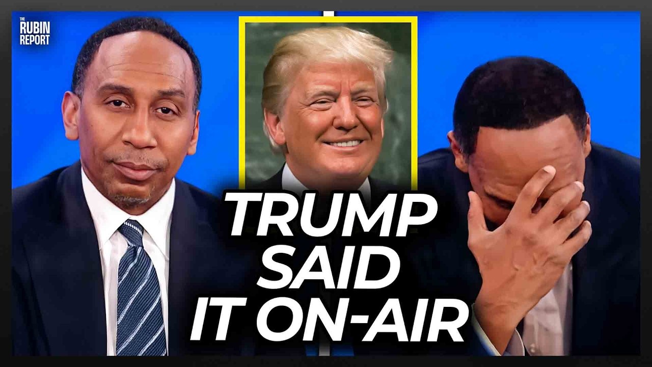 Trump Gives Unexpected Advice to Stephen A. Smith About 2028 Election Live On-Air
