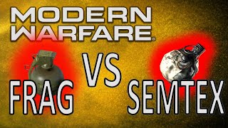 FRAG VS SEMTEX WHICH ONE IS BETTER MODERN WARFARE 2019