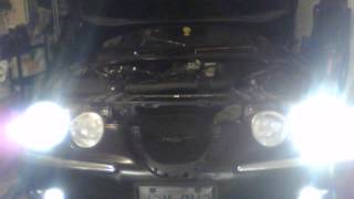 2000 jaguar 4.0 updated tensioner, first time fire up.