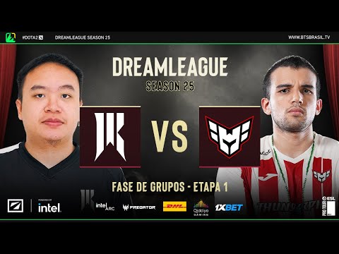 DreamLeague S25 | Shopify Rebellion vs HEROIC | Fase de Grupos - Live B | Dota 2