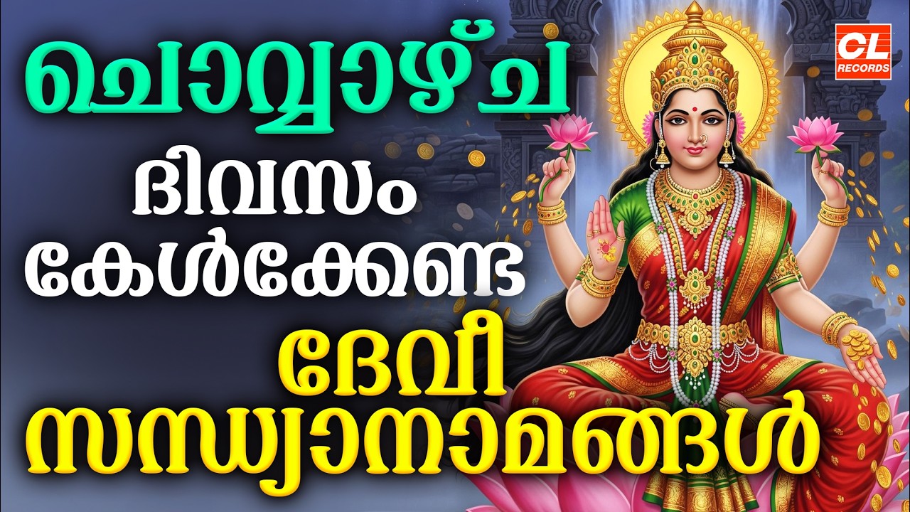 ചൊവ്വാഴ്ച ദിവസം കേൾക്കേണ്ട ദേവീ സന്ധ്യാനാമങ്ങൾ | Devi Devotional Songs Malayalam | Devi Sandhyanamam