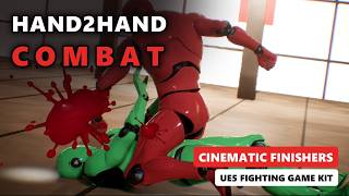 Hand2Hand Combat: UE5 Fighting Game Kit with Cinematic Finishers