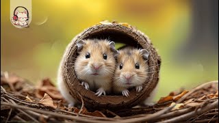 CUTE HAMSTERS 4K | RELAX JAZZ - Sweetness From The World Of Hamster | #CutiePieces