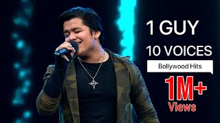 1 GUY 10 VOICES | BOLLYWOOD SINGERS | by Samyak Prasana