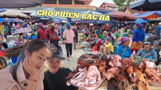 Chợ phiên đông nhất Tây Bắc  Cùng hai chị em Mẩy Thuỳ đi chơi chợ phiên Bắc hà