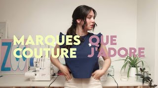 3 MARQUES DE PATRONS COUTURE QUE J'ADORE ❤️