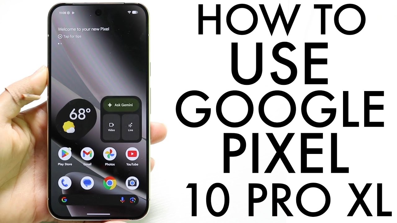 How To Use Google Pixel 10 Pro XL! (Complete Beginners Guide)