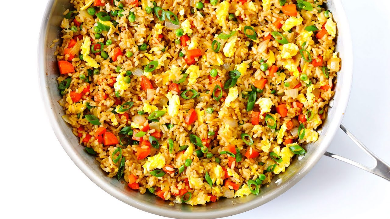 Quick and Easy Fried Rice 15 Minute Veg Fried Rice YouTube