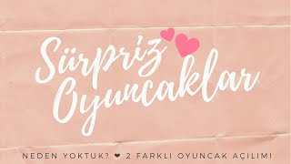 Neden Yoktuk? + 2  Sürpriz Oyuncak Açılımı 🤩