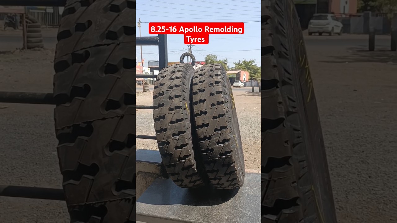 8.25-16 Apollo Remolding Tyres ✨💯✅ 