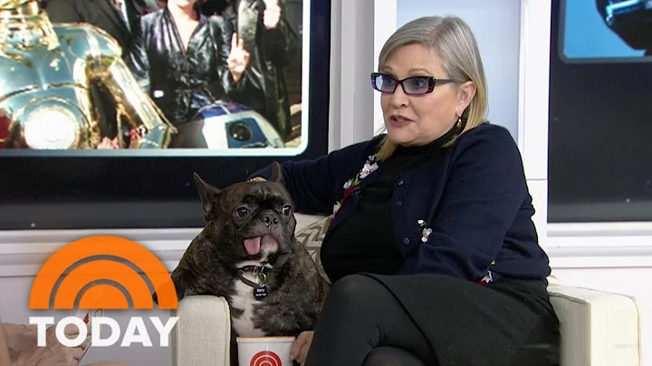 Carrie Fisher And Her Frenchie Are A Force To Be R...