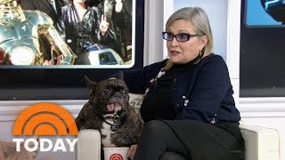 Carrie Fisher And Her Frenchie Are A Force To Be Reckoned With | TODAY