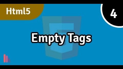 Empty Tags in html | Empty Elements in html