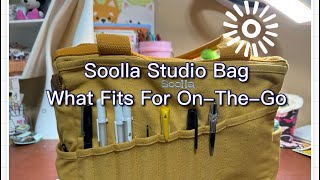 Soolla Studio Bag | What I Carry Room to Room | What Fits