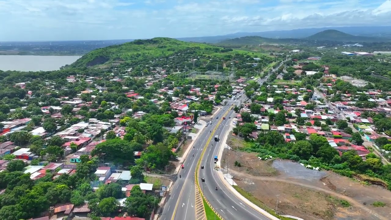 La Nueva Cara de Ciudad Sandino - Managua 😍🛣🚙🚕🚗Nueva Rotonda y acceso de Ciudad Sandino 🛣🚙🚕🚗