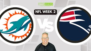 Miami Dolphins vs  New England Patriots Prediction (9/17/23) - Free NFL Picks Week 2