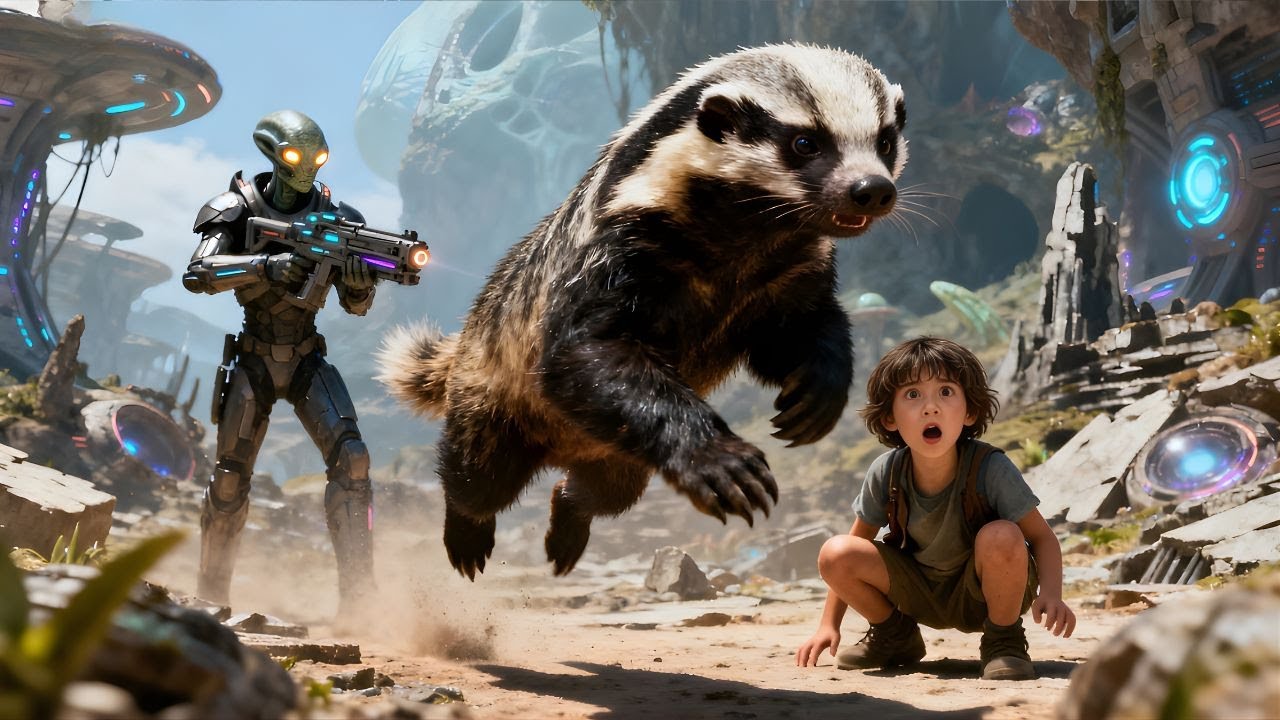 «Чужой выстрелил в ребёнка — Медоед прыгнул от пули». HFY | ЛУЧШИЕ ИСТОРИИ НАУЧНОЙ ФАНТАСТИКИ