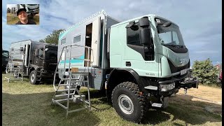 Bimobil EX 462 RV expedition vehicle 4x4 motorhome Camper Iveco Eurocargo walkaround + interior K384
