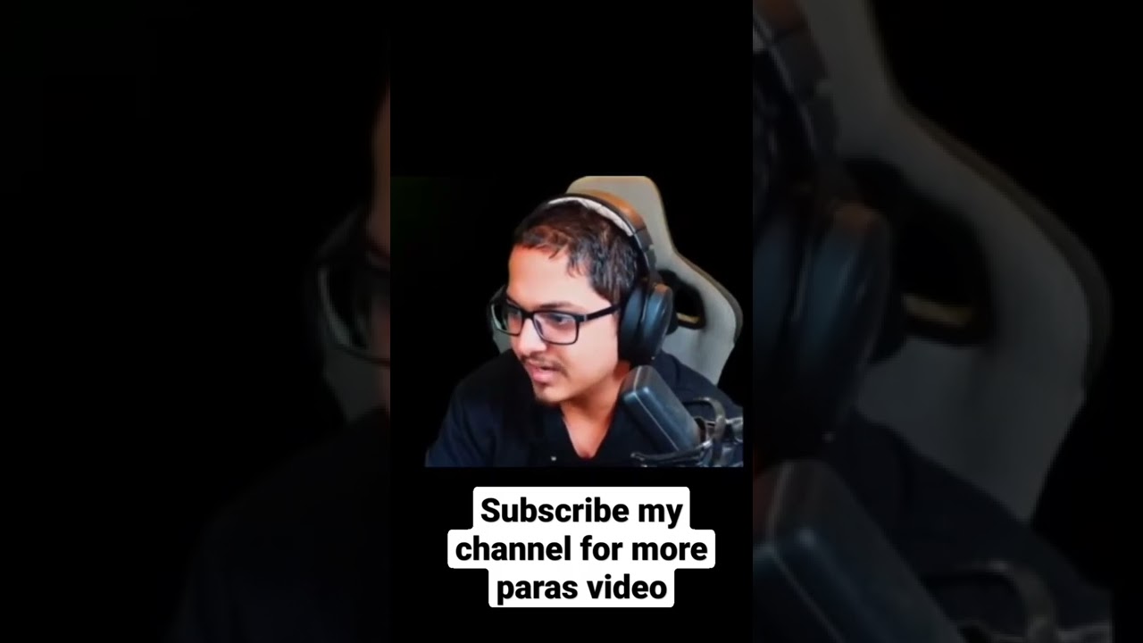 😭 mortal reaction on paras incident 😭😭 