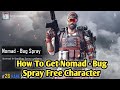 How To Get Nomad - Bug Spray Free Character Call Of Duty Mobile|Nomad-Bug Spray Skin Free CODM