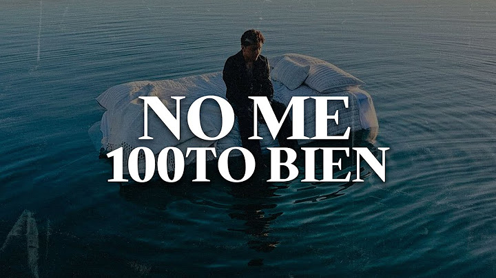 Christian Nodal - NO ME 100TO BIEN (Letra/Lyrics)