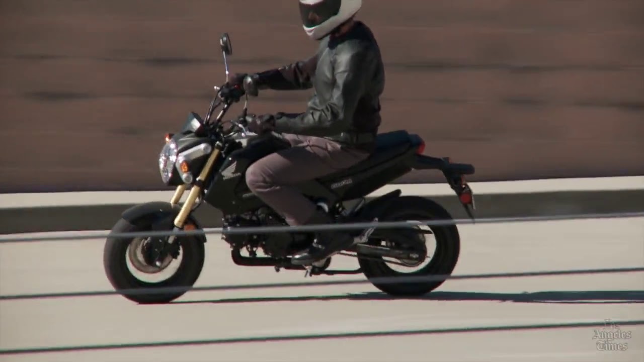 Honda S Grom Mini Motorcycle Is Flying Off Dealer Lots Los Angeles Times