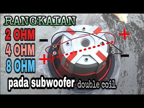 Video: Cara Menyambungkan Subwoofer Dual Coil