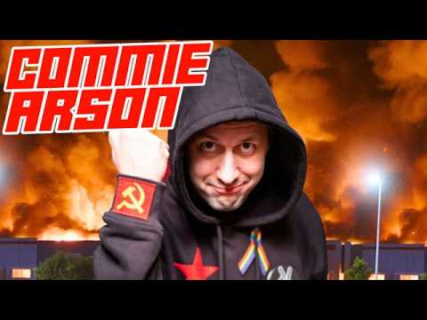 Commie Demanding "fair Wage" Sets Fire To His Massive Warehouse