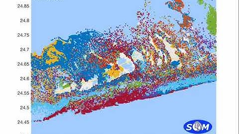Modelling coral larvae transport