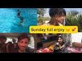 Sunday routine vloge full enjoy  