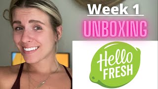 HELLO FRESH | unboxing | healthy meals | Dinners | First Time |