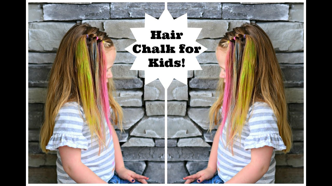 Alex Hair Chalk Salon For Kids - YouTube