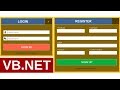 VB.Net - How To Create Login And Register Form With MySQL DataBase In VB.Net