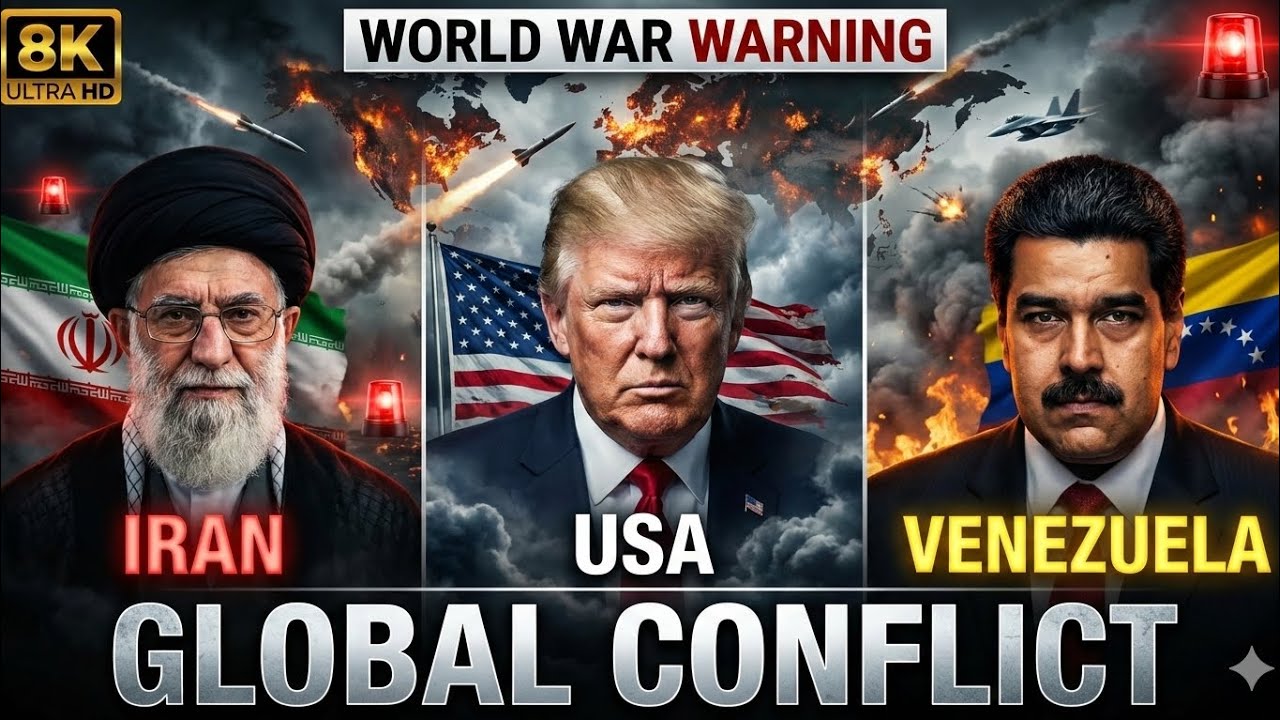 WORLD WAR WARNING ⚠️ | Iran vs USA vs Venezuela | Global Conflict Begins