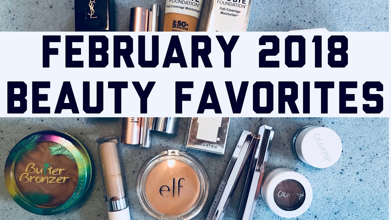 2018 February Beauty Favorites l Gricelduh