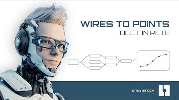 Learn How to Extract Points from Wires in OpenCascade OCCT Components Using Rete Visual Programming