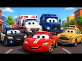 🚗🌄 Leo Car and Friends: Mountain Road Adventure | Team Rescue Story | Kids Animation