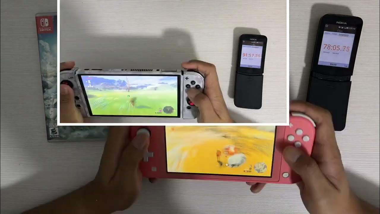 Battery Life Test of The Legend Of Zelda Tears Of The Kingdom