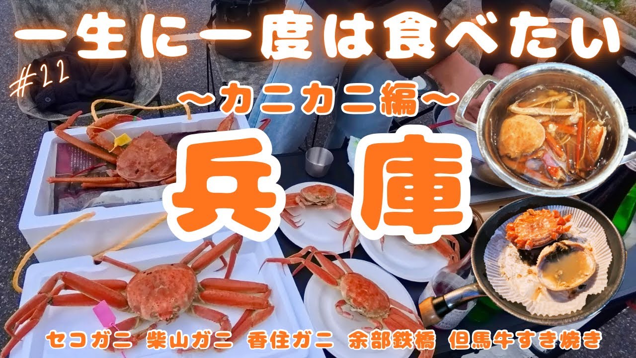 日本一周【ハイエース車中泊】こんな美味しいブランドガニがあるなんて!歴史を感じる道の駅と、但馬牛を買える道の駅も!