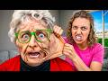 My BROTHER is the Scary Old Lady?! **OFFICIAL FACE REVEAL**