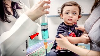 1 Year Old Milad **NEVER CRIED** During Vaccine Shot!! (Brave Kid) 😍 by The Manadil Siblings 94,294 views 5 months ago 8 minutes, 58 seconds