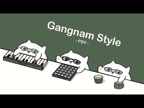 PSY - GANGNAM STYLE (강남스타일) | cover by Bongo Cat ️🎧