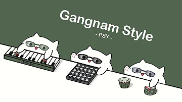 PSY - GANGNAM STYLE (강남스타일) | cover by Bongo Cat ️🎧