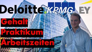 Audit Intern bei den Big Four (PwC, Deloitte, KPMG, E&Y)