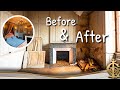 Timelapse 365 days of a chateau bedroom renovation  before  after transformation in 10 minutes