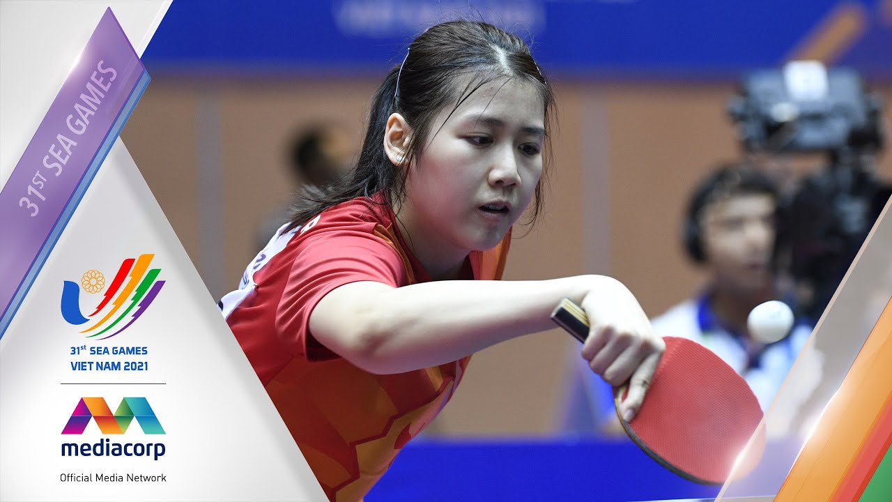 Thailand ends Singapores table tennis dominance to clinch Womens Team Gold! SEA Games 2021