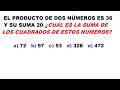 Interesante Solución! ¿Cómo Hallar la Suma de los Cuadrados de X e Y en este Problema?
