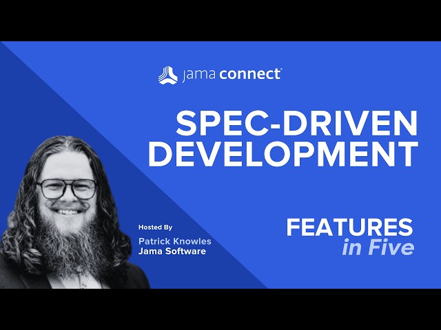 From Requirements to Code with SDD and MCP: Jama Connect® Features in Five