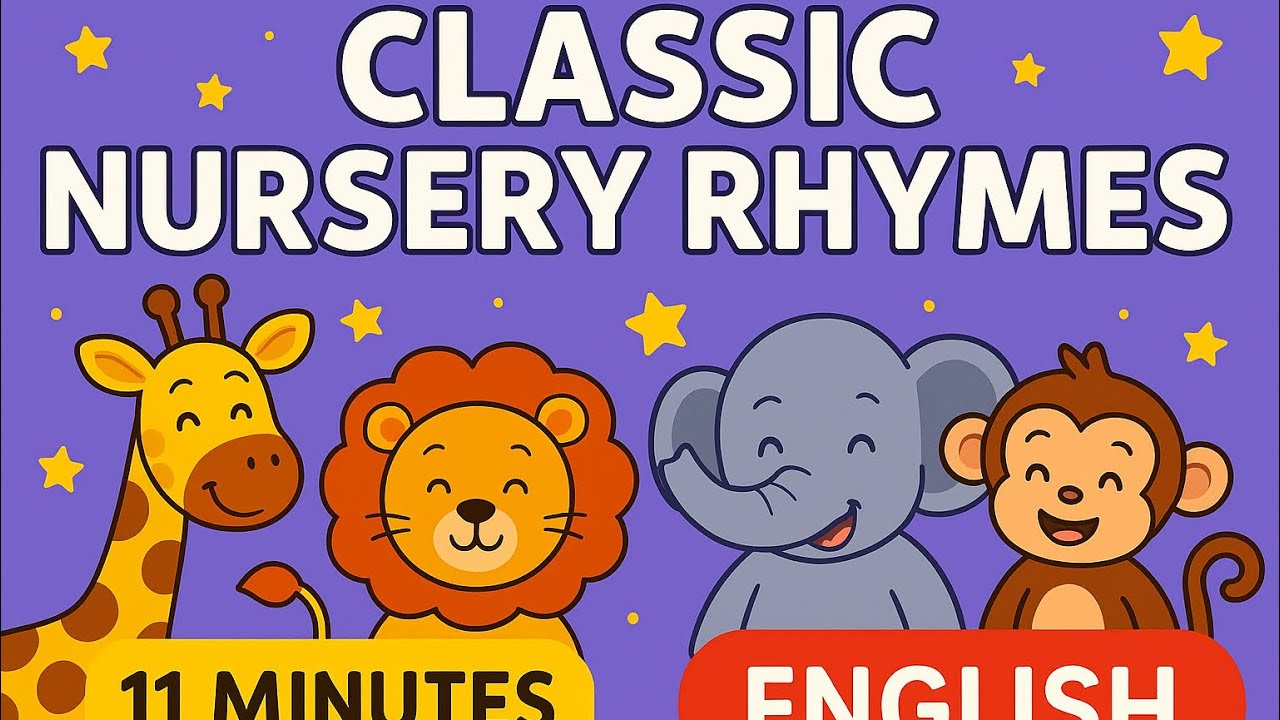 11 Minutes of Nursery Rhymes for Kids 🎶 | Classic Preschool Songs ...