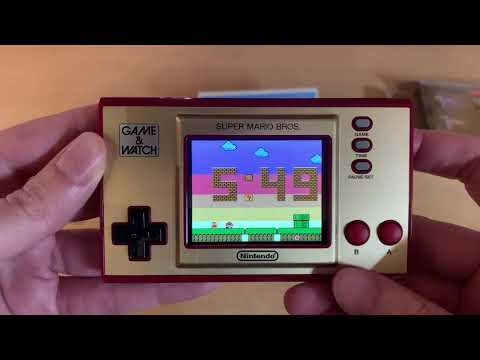 Unboxing Game & Watch Super Mario Bros Color Screen